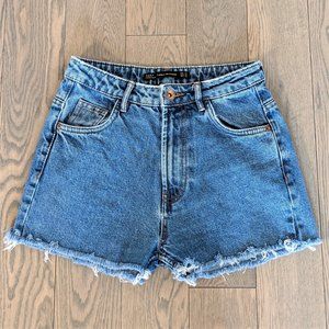 Zara Trafaluc High Waisted Shorts